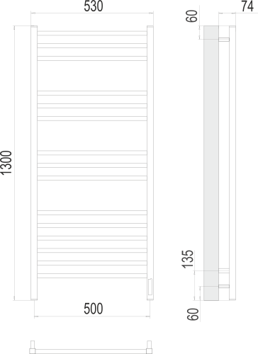 Ватикан П15 500х1300 электро фото 2