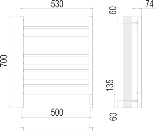 Сицилия П9 500х700 электро фото 2
