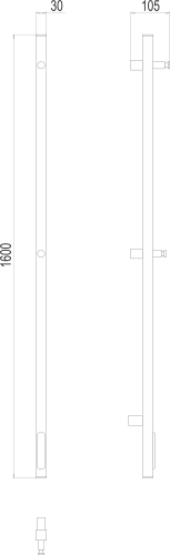 Стойка электро UNO проф1600 фото 2