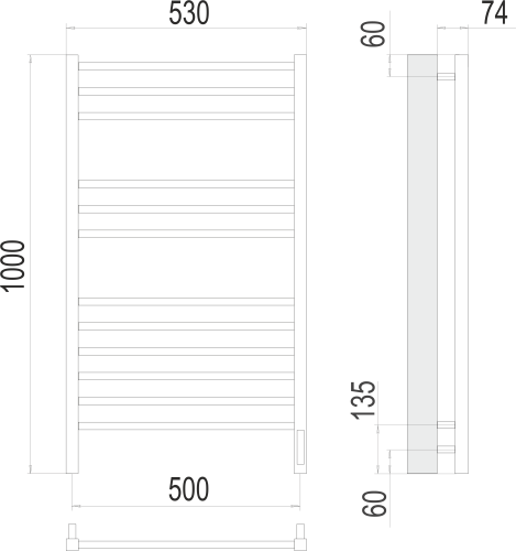 Сицилия П12 500х1000 электро фото 2