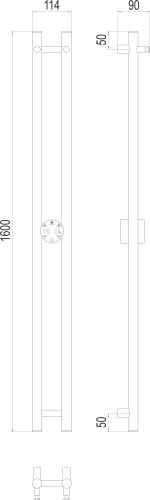 Стойка электро DUO круг1600 фото 2