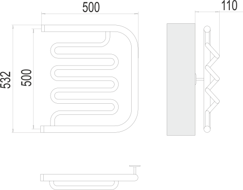 Фокстрот-Лиана (1") 500х500 фото 2