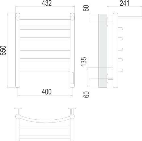 Классик с/п П6 400х650 электро фото 2