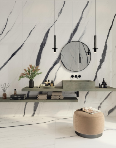 Керамогранит 610015000664 Forte dei Marmi Panda White Lapp 80x160 фото 2