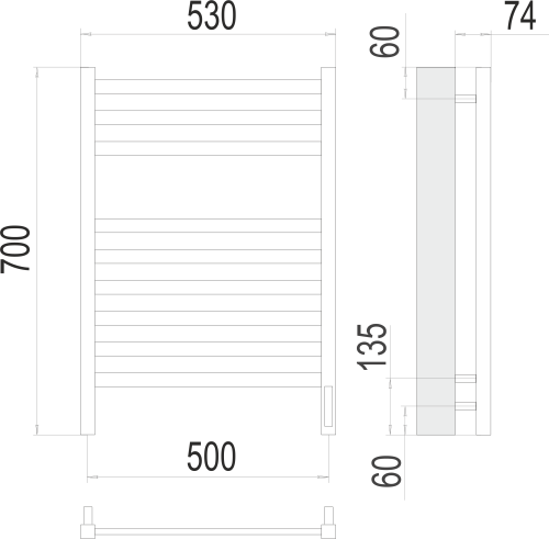 Енисей П9 500х700 электро фото 2