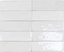 Керамическая плитка DNA tiles Safi 122108 White 5,2x16 фото