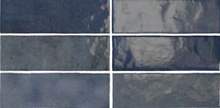 Equipe Artisan Настенная керамическая плитка Colonial Blue 6.5x20 глазурованный глянцевый фото