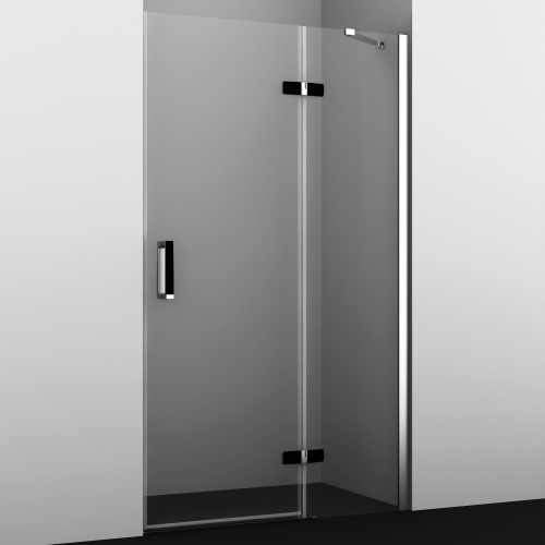 Wasserkraft Aller 10H05RBLACK MATT  Душевая дверь фото 2