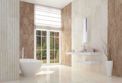 Керамогранит Serra Camanzoni 526 Base Bone Glossy 60x60 фото 2