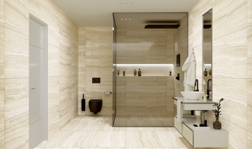 Керамогранит Tilezza Travertino Teakwood 120х60 фото 2
