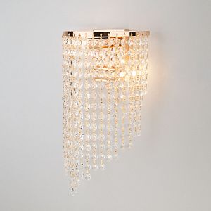 Бра Eurosvet 3102/2 золото/прозрачный хрусталь Strotskis фото