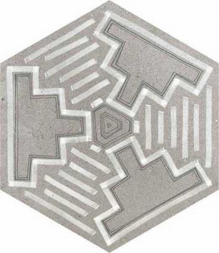 Керамогранит Hexagono Igneus Cemento Mix 23x26,6