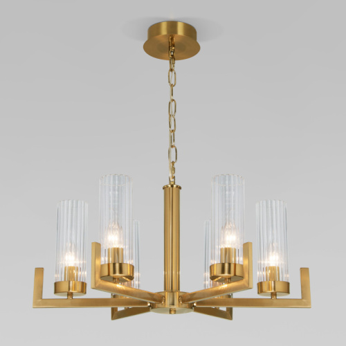 Подвесная люстра Eurosvet 60133/6 латунь