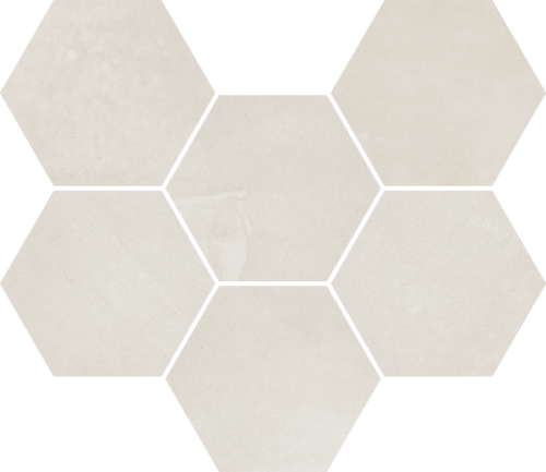 Мозаика Italon Continuum 620110000186 Polar Mosaico Hexagon 25x29