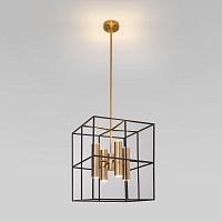 Люстра на штанге Eurosvet 70142/8 латунь фото