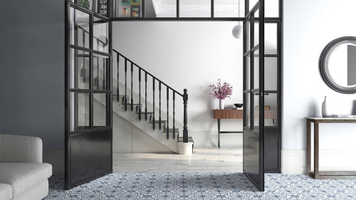 Глазурованный керамогранит YURTBAY Samos Blue Matt S16861.6 20х20 фото 2