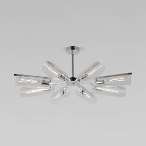 Люстра на штанге Eurosvet 70144/8 хром фото