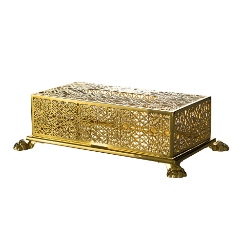 Контейнер для салфеток Migliore Elisabetta, золото 17068