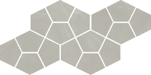 Мозаика Italon Continuum 620110000183 Silver Mosaico Prism 41.3x20.5 фото