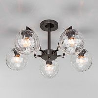 Люстра на штанге Eurosvet 30178/5 черный жемчуг фото
