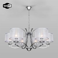 Подвесная люстра Eurosvet 60124/6 хром Smart (60109/6) фото
