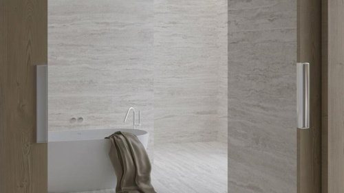 Глазурованный керамогранит YURTBAY Travertino Bianco Mat P10897.6 60х120 фото 2