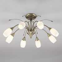 Люстра на штанге Eurosvet 30280/8 античная бронза фото