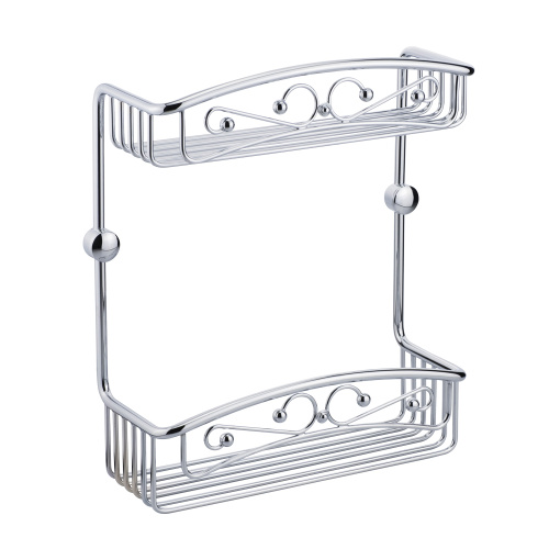 Решетка двойная Migliore Complementi L25xP10xH30 см, хром 22038