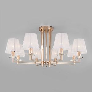 Люстра на штанге Eurosvet 60114/8 золото фото