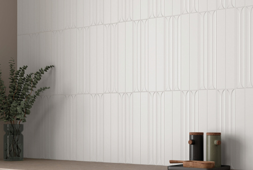 Керамическая плитка Equipe Hopp Bro White 31170 5х40 фото 2