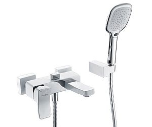 Wasserkraft Aller 1061WHITE Смеситель для ванны с коротким изливом фото