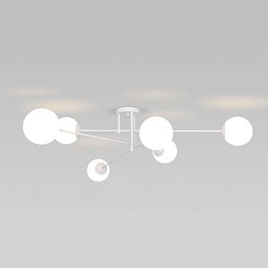 Люстра на штанге Eurosvet 30181/6 белый фото