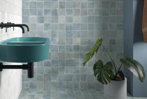 Керамическая плитка Equipe Raku 30822 Sea 10х10 фото 2