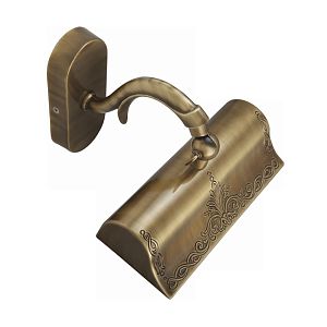 Светильник-карниз настенный Migliore Mirella, L20 см, бронза 17191 фото