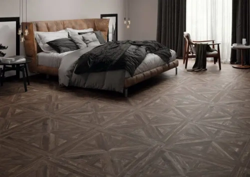 Керамогранит STN Ceramica Volte CAL5VOLEEDAA Nogal Marquetry MT 75x75 фото 2