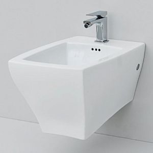 Artceram JAZZ Биде подвесное 54x36см c креплением, с 1 отв под смеситель,, цвет: белый матовый фото