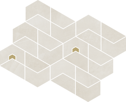 Мозаика Italon Continuum 620110000179 Polar Mosaico Jewel 31.1x38.2