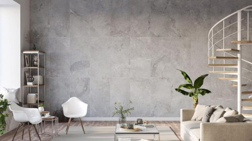 Глазурованный керамогранит YURTBAY Beyond Mat Grey P82015.6 60х120 фото 2