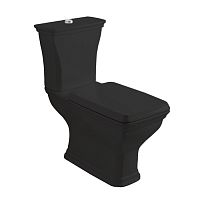 Artceram Civitas Унитаз моноблок 36x54 см, слив универсальный, цвет: черный фото