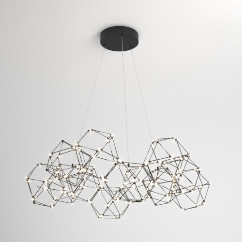 Подвесная люстра Eurosvet 90169/12 черный жемчуг