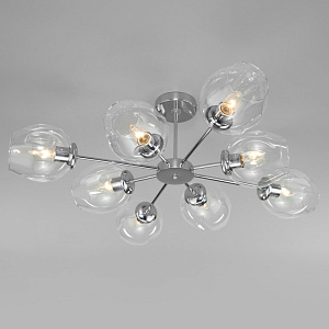 Люстра на штанге Eurosvet 30154/8 хром фото