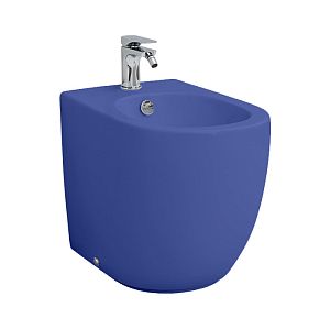 Artceram File 2,0 Биде напольное 36х52 см, 1 отверстие, цвет: blu zaffiro фото
