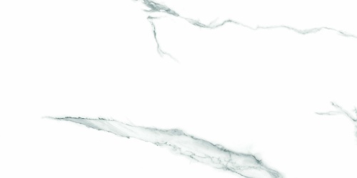 QUA Granite Statuario 120x60 белый полированная фото 4