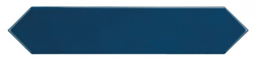 Equipe Arrow Настенная керамическая плитка Adriatic Blue 5x25 глазурованный глянцевый