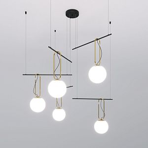 Подвесная люстра Eurosvet 70143/5 черный фото