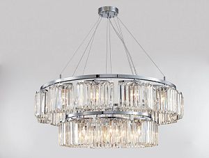 Подвесная люстра Newport 4358+12/S chrome фото