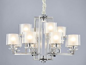 Подвесная люстра Newport 4408+4/C chrome фото