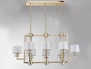 Люстра на штанге Newport 4408/S gold фото