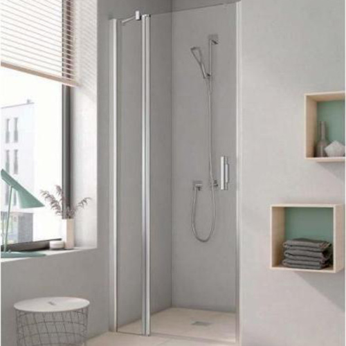 KERMI Pega 1GL Душевая дверь 100х200см,, серебро+klar+clean