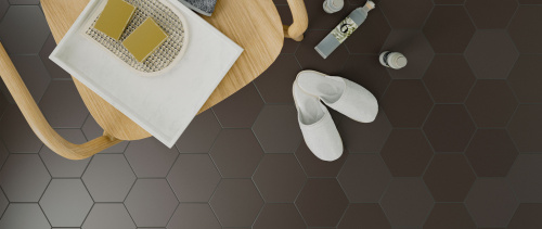 Керамическая плитка WOW 122454 Hexa Six Graphite 14x16 фото 2